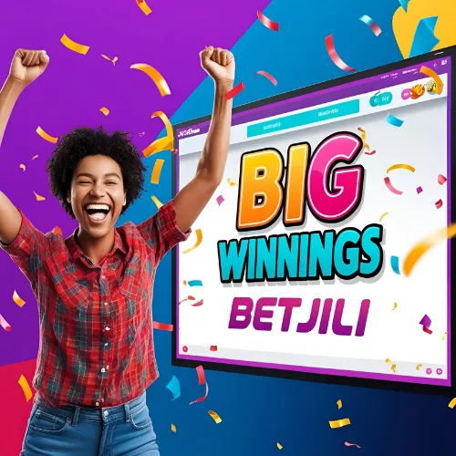 Big Wins on Betjili Person celebrating big win on Betjili casino platform.
