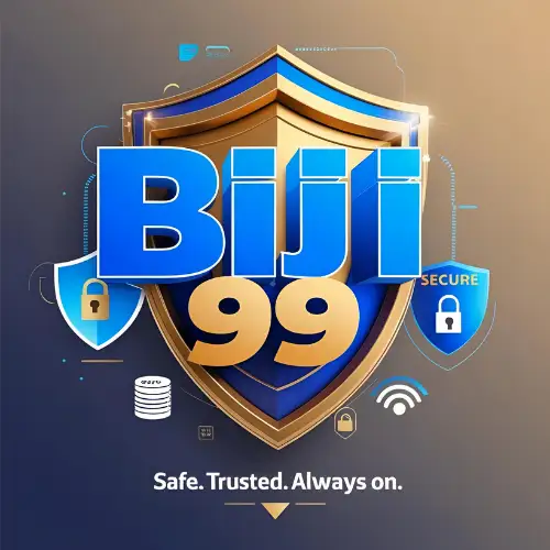 Play Smart with biji 999 Payment options and digital lock showing security at biji 999