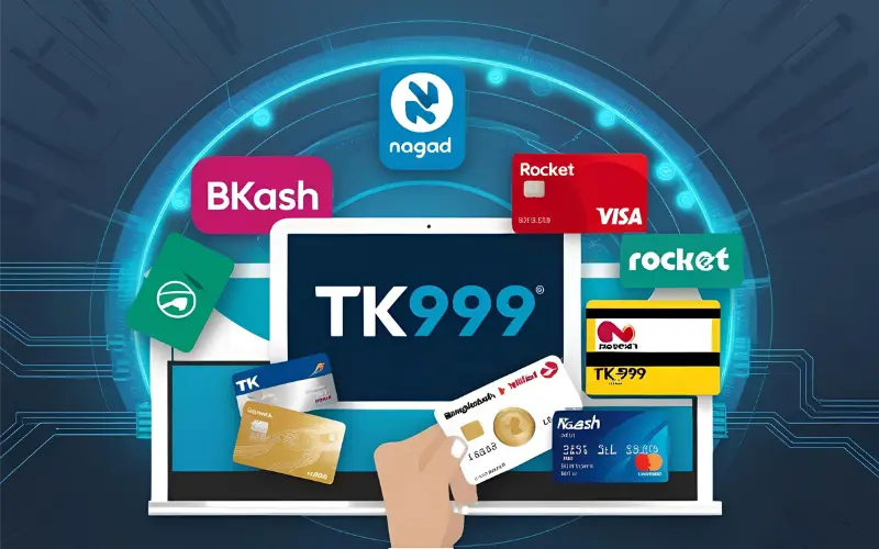 TK999_secure_payment_bangladesh TK999 online payment options including bKash and Nagad shown in secure interface