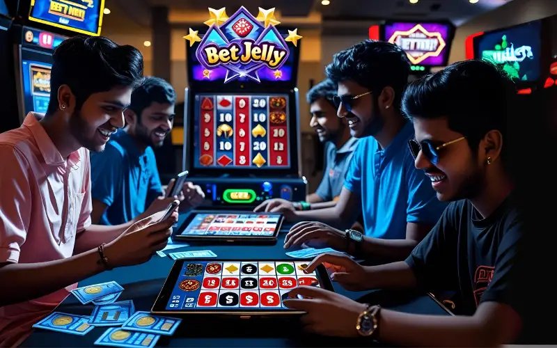 Dhaka players enjoying Bet Jelly casino games online