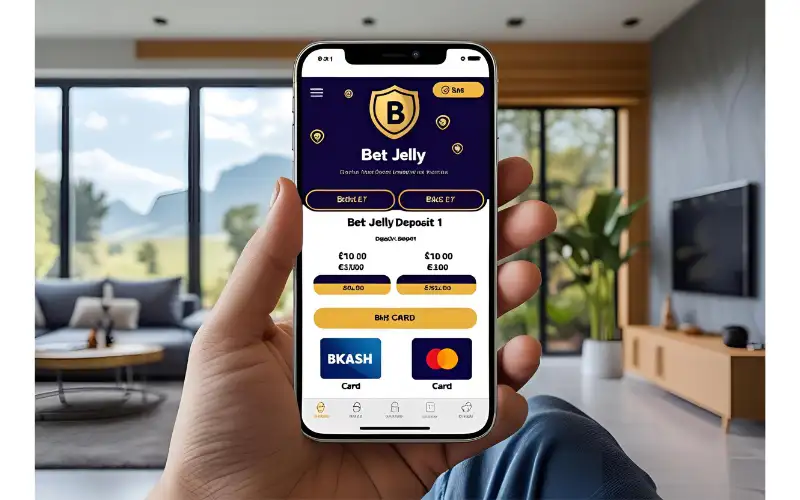 Dhaka user depositing money safely on Bet Jelly