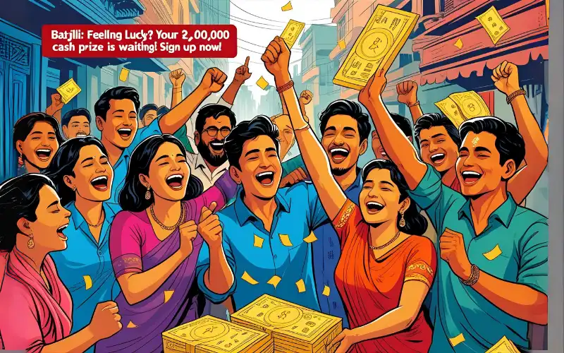 Batjili Join gaming site offers Dhaka players a chance to win ৳2,00,000 instantly.