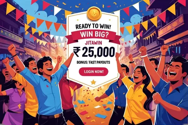 Secure your ₹25,000 welcome bonus and jackpot chances with jitawin login.