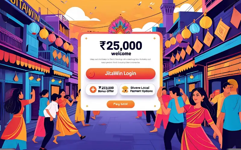 Access exciting games, big jackpots, and ₹25,000 bonus with jitawin login.